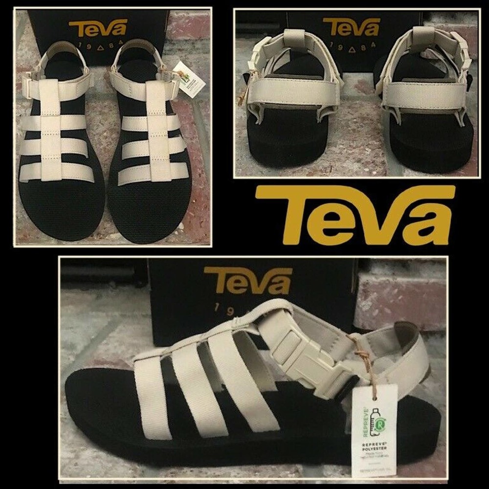 TEVA Original Dorado Off White Birch Sandal - Picture 2 of 9